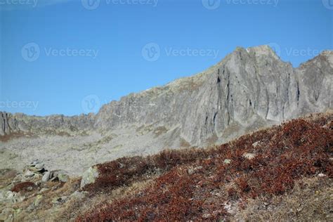 hiking in the swiss alps 20494079 Stock Photo at Vecteezy