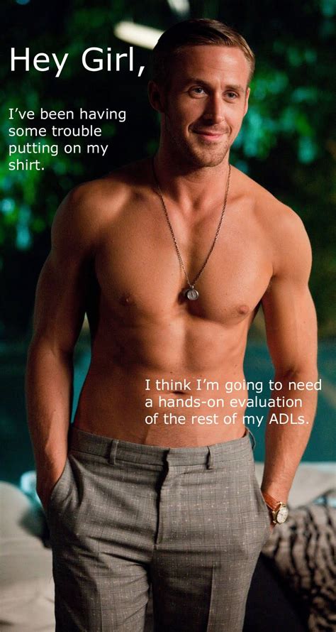 Ryan Gosling Finds Therapy in Occupational Therapy