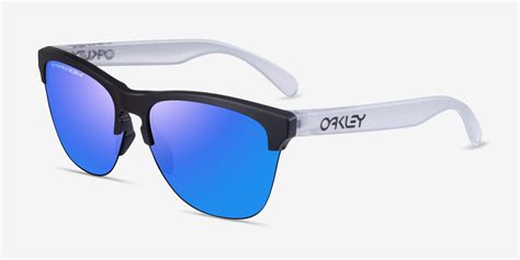 Oakley Frogskins Lite - Browline Matte Black Matte Clear Frame ...