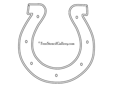 NFL Indianapolis Colts Stencil | Free Stencil Gallery