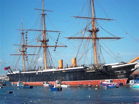 HMS Warrior 1860. Portsmouth Historic Dockyard. | Royal navy ships, Hms warrior, Navy ships