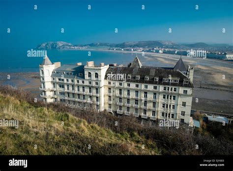 The Grand Hotel, Llandudno, Conwy, North Wales UK Stock Photo - Alamy