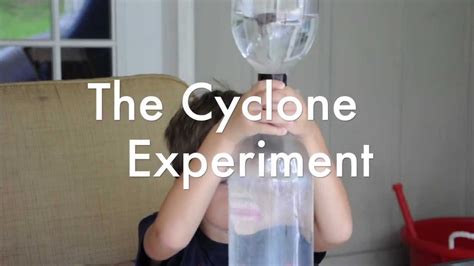 The Cyclone Experiment - Kid Science Project - YouTube