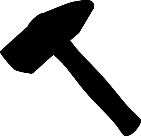 SVG > tool hammer hardware construction - Free SVG Image & Icon. | SVG Silh
