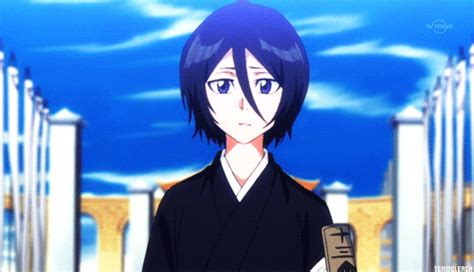 Download Rukia Kuchiki Anime Bleach Gif