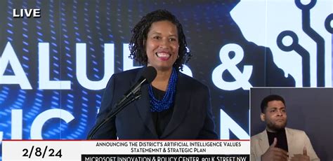 Washington, D.C., Mayor Shares AI Implementation Plans