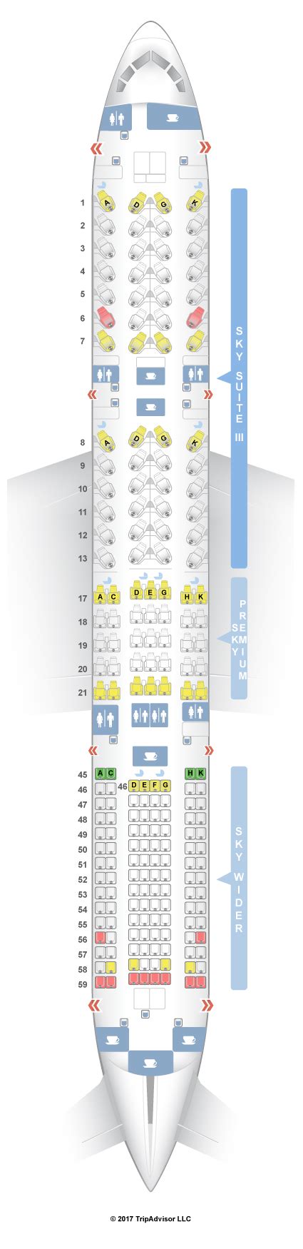 SeatGuru Seat Map Japan Airlines Boeing 787-9 (789) V2