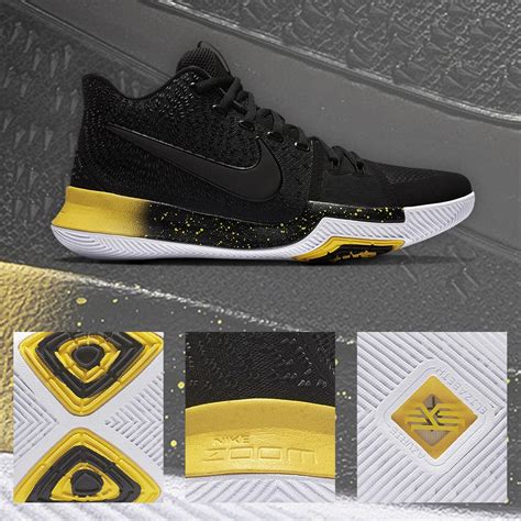 Dollzis: Kyrie 3s Black And Yellow