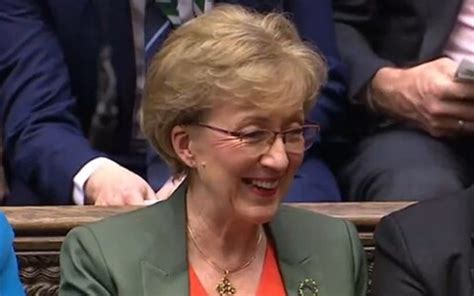 Andrea Leadsom says the only person she'd tell to 'f--- off' is John Bercow in resignation speech