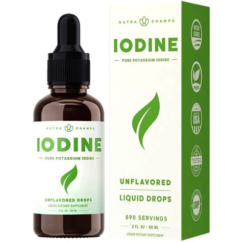 Iodine Drops Cash Back - RebateKey