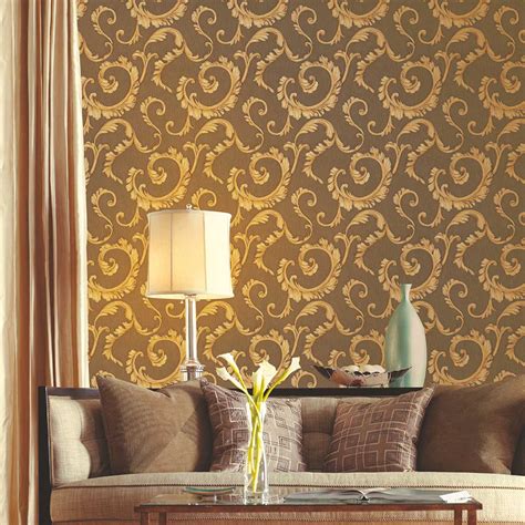 Brown damask wallpaper - Call: +254741889754 Wallpaper Kenya.