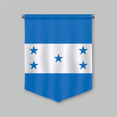 pennant with flag 10971529 Vector Art at Vecteezy