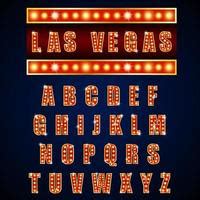 Las Vegas Font Vector Art, Icons, and Graphics for Free Download