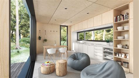 Modern Affordable Green Prefab Tiny House Kit - Ecohome