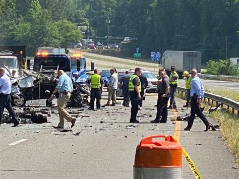 4 killed, 3 injured in chain-reaction crash on I-95 south near Chamberlayne Avenue near Richmond ...