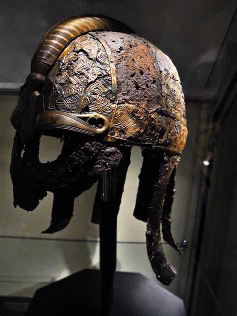 Peter Morwood, museum-of-artifacts: Helmet of a norse elite...