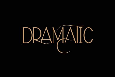 Dramatic Font By NihStudio