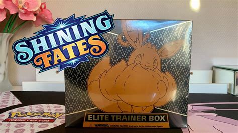 Opening my FIRST EVER Elite Trainer Box ! SHINING FATES EDITION - YouTube