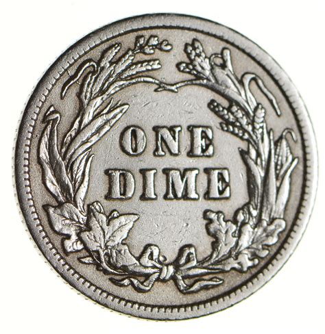 Higher Grade - 1916 Barber Liberty US Silver Dime - Great Detail in ...