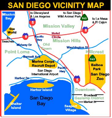 Mcrd San Diego Map