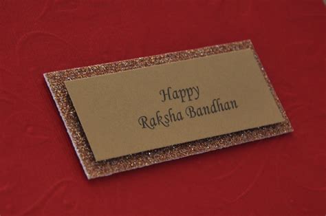 The Party Wall: Handmade Raksha Bandhan cards and rakhis