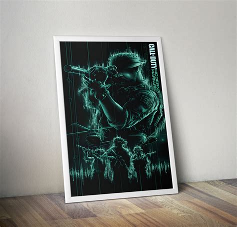 Call Of Duty Poster | Modern Warfare Poster | Gaming Poster Designed ...