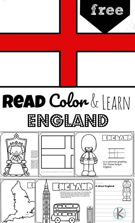 England Map Coloring Pages