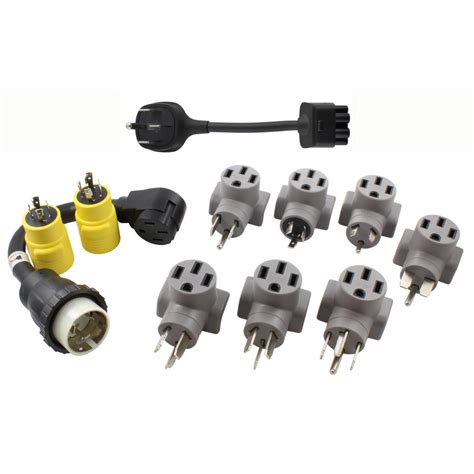 AC WORKS EV Complete Charging Kit of Adapters for Tesla Use Only-EVKIT02 - The Home Depot