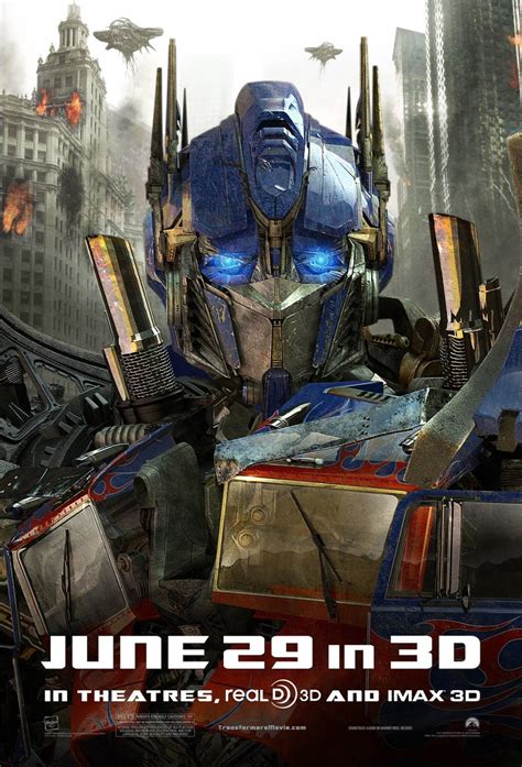 TRANSFORMERS: DARK OF THE MOON Movie Trailer and Posters