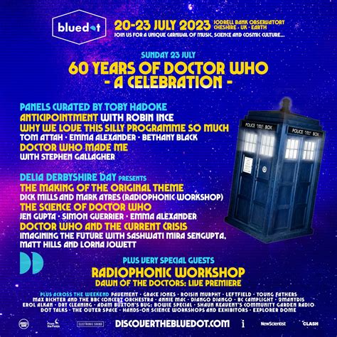 Doctor Who 60th Anniversary celebrations come to bluedot - Bluedot