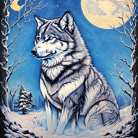 ArtStation - Winter Wolf | Artworks