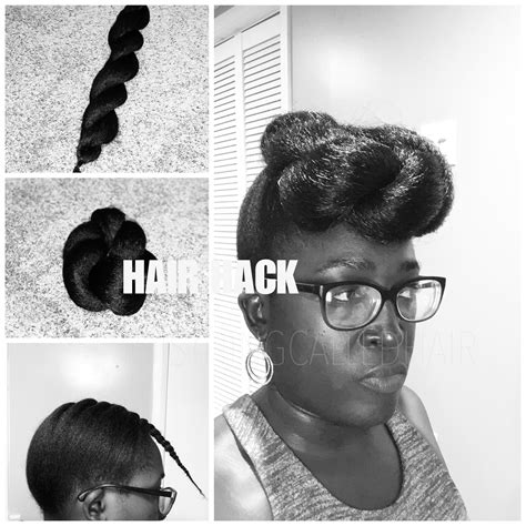 Step by step Natural Hair updo | Natural hair styles, Hair hacks, Hair updos