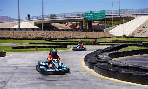 Euro High-Speed Kart Track Races - Las Vegas Mini Grand Prix Family Fun ...