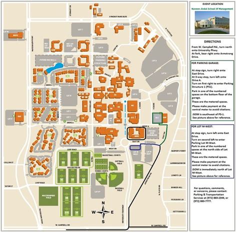 Utsw Dallas Campus Map With Helipad