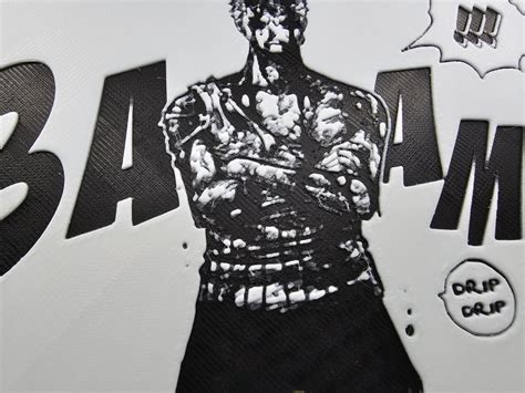 Roronoa Zoro Sacrifice at Thriller Bark, Manga Page, 3D Printed Picture With Stand, Bas-relief ...