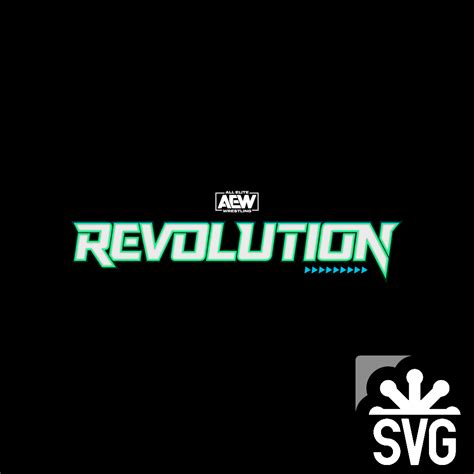 AEW Revolution Logo SVG by DarkVoidPictures on DeviantArt