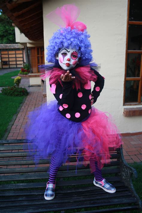 Girl clown costume, Clown costume, Clown halloween costumes