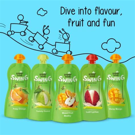 Paper Boat Swing – Fruit Juice 150ml | Driftbasket