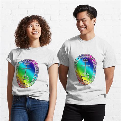 "The UCC United Church of Christ Logo Rainbow 2" T-shirt by litmusician ...