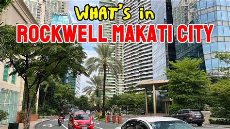 ROCKWELL CENTER MAKATI CITY TOUR | Virtual Walk Inside the MODERN DISTRICT + POWER PLANT MALL ...