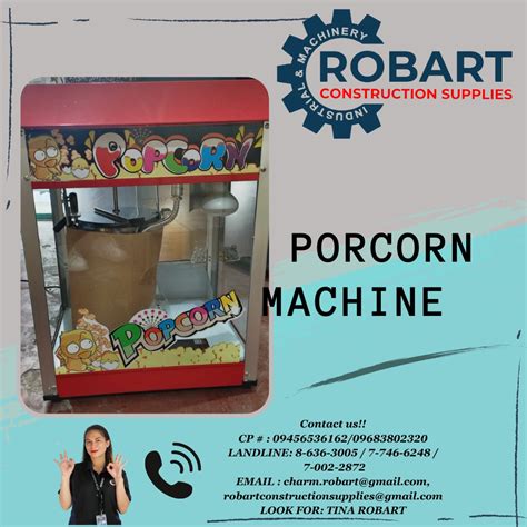 POPCORN MACHINE, Commercial & Industrial, Construction Tools & Equipment on Carousell