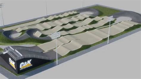 WCC BMX track design fly-through. - YouTube