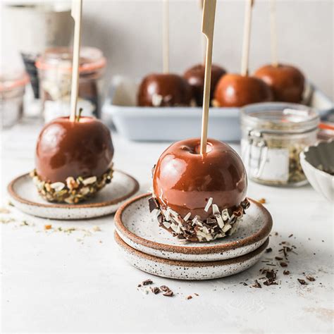 Chocolate Dipped Caramel Apples Recipe | The Feedfeed