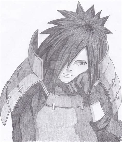 Madara Smiling by Marieella86 on DeviantArt