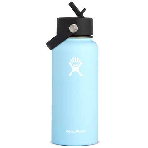 Hydro Flask 32oz Wide Mouth Flex Straw Lid Water Bottle | Water bottle ...