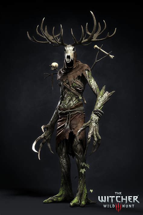 ArtStation - The Witcher III - Leshen, Marcin Blaszczak