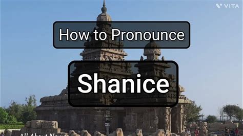 Shanice - Pronunciation and Meaning - YouTube