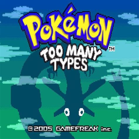 Pokemon Too Many Types ROM (Hacks, Cheats + Download Link)