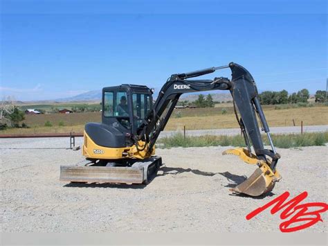 John Deere 50D Excavator - Musser Bros Inc