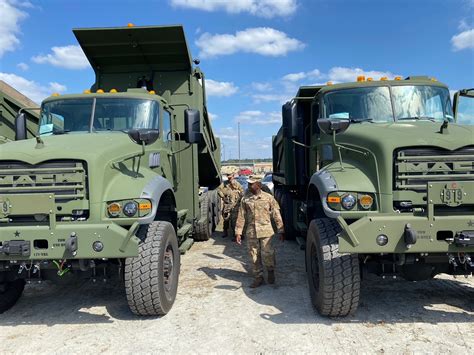 New dump truck gives engineer Soldiers a hot ride with modern upgrades ...